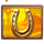 wild coins horseshoe symbol icon