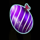 wild easter egg violet symbol icon