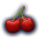 wild easter eggs cherry symbol icon