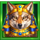 wild egyptian buffalo wolf symbol icon