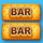 wild fruit jam double bar symbol icon