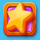 wild fruit jam scatter star symbol icon