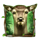 wild hike deer symbol icon