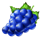 wild joker hot booster grapes symbol icon