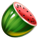 wild joker hot booster watermelon symbol icon