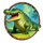 wild kong lock 2 spin croco symbol icon