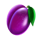 wild lady cash plum symbol icon