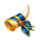 wild matador blue horn symbol icon