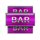 wild mirage bar 3 symbol icon