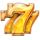 wild mirage sevens gold symbol icon