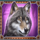 wild north wolf symbol icon