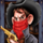 wild saloon thief symbol icon