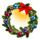 wild santa crown symbol icon
