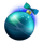 wild santa globe symbol icon