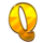 wild santa hold and hit q symbol icon