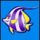 wild shark fish symbol 2 icon