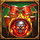 wild skullz drum symbol icon
