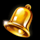 wild spin deluxe bell symbol icon