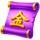 wild tiger 2 purple symbol icon