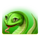 wild tiger snake symbol icon