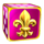 wild vaults dice design symbol icon