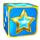wild vaults dice star symbol icon