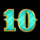 wild west 10 symbol icon