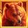 wild west buffalo blast grizzly symbol icon