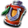 wild west revolver flask symbol icon