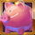 wild wheel piggy bank symbol icon