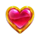 wild wild pearls heart symbol icon