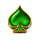 wild wild riches green symbol icon