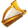 wild wild riches harp symbol icon