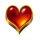 wild wild riches heart symbol icon