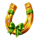 wild wild riches horseshoe symbol icon