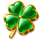 wild wild riches megaways clover symbol icon