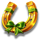 wild wild riches megaways horseshoe symbol icon