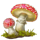 wild wild riches mushroom symbol icon