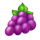wild wild wild grapes symbol icon