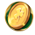 wild wonderful fairy coin symbol icon