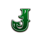 wild woof returns green j symbol icon