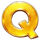 wild xmas hold and hit q symbol icon