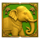 wild yoga collector gold elephant symbol icon