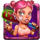 wild zombies woman symbol icon