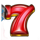 win storm deluxe red seven symbol icon