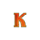 windy city k letter symbol icon
