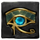 wings of horus blue symbol icon