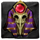 wings of horus red symbol icon