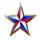 wings of liberty star symbol icon