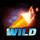 winners gold wild symbol icon